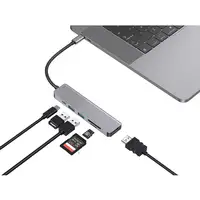 Conceptronic DONN02G base para portátil y replicador de puertos USB 3.2 Gen 1 (3.1