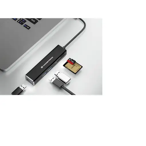 Conceptronic DONN08B base para portátil y replicador de puertos USB 3.2 Gen 1 (3.1