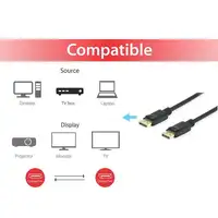 Equip 119251 Cable DisplayPort 1.4, 1,0 m, 8K/60 Hz