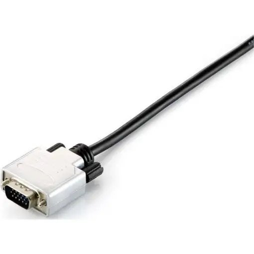 Equip 118856 cable VGA 20 m VGA (D-Sub) Negro, Plata