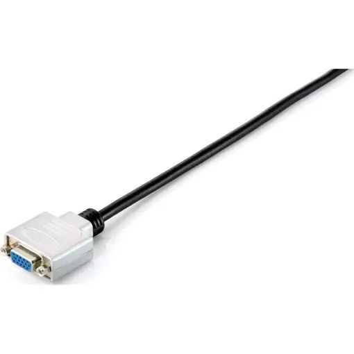 Equip 118856 cable VGA 20 m VGA (D-Sub) Negro, Plata