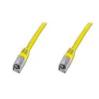 Digitus DK-1521-010/Y cable de red Amarillo 1 m Cat5e F/UTP (FTP)