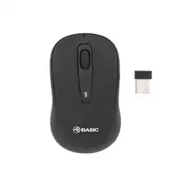 Ratón inalámbrico Tellur Basic, mini, negro