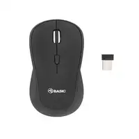 Ratón inalámbrico Tellur Basic, normal, negro