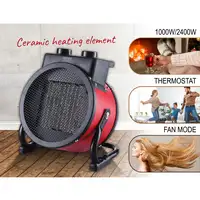 Calefactor Cerámico Termoventilador Portátil, 2 Niveles Potencia, Briebe, HT1130