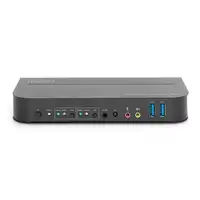 Digitus Conmutador KVM, 2 puertos, 4K60Hz, 2 DP in, 1 DP/HDMI out Digitus Conmutador KVM, 2 puertos, 4K60Hz, 2 DP in, 1 DP/HDMI out