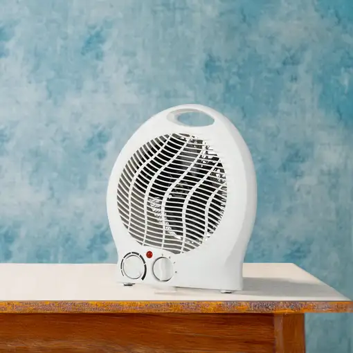 Well Home Ventilador Calefactor con Control de Temperatura