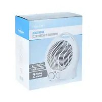 Well Home Ventilador Calefactor con Control de Temperatura