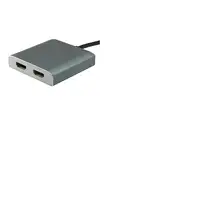 Equip 133464 Adaptador gráfico USB 4096 x 2160 Pixeles Gris