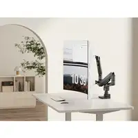 Equip Soporte de sobremesa para monitores dobles de 17«-35», negro