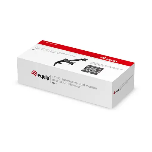 Equip Soporte de sobremesa para dos monitores interactivos de 17''-32