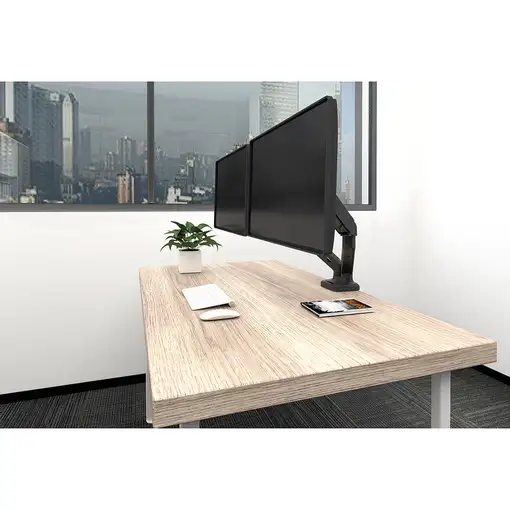 Equip Soporte de sobremesa para dos monitores interactivos de 17''-32