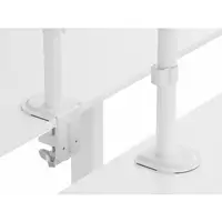 Equip Soporte de escritorio articulado para monitor de 17«-32», blanco