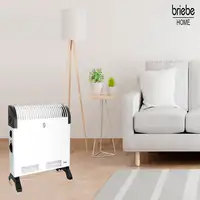 Convector Eléctrico Aire Caliente 3 Niveles Potencia, Portátil Briebe, 128215