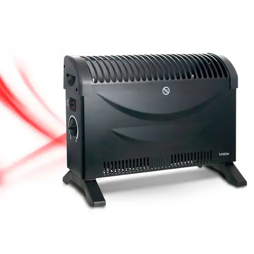 Convector Eléctrico Aire Caliente 3 Niveles Potencia, Portátil Briebe, 128215.1