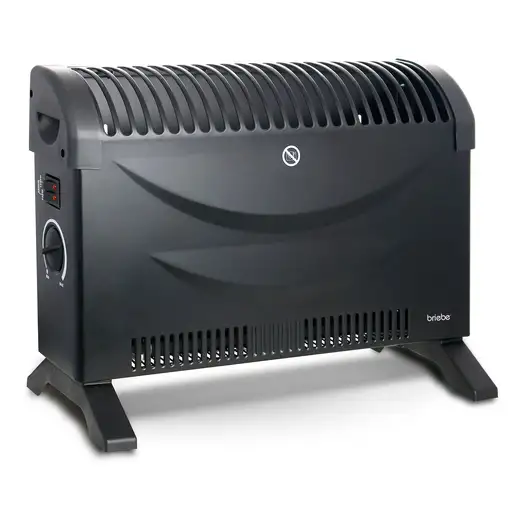 Convector Eléctrico Aire Caliente 3 Niveles Potencia, Portátil Briebe, 128215.1