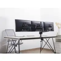 Equip Soporte de sobremesa para monitor triple de 17"-27