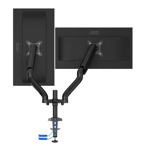 AOC AD110DX soporte para monitor 81,3 cm (32") Escritorio Negro