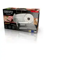 Camry Premium CR 4702 rebanadora Eléctrico Negro, Gris, Acero satinado Acero inoxi