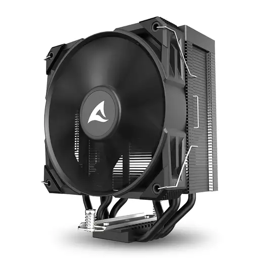 Sharkoon A40 Procesador Refrigerador de aire 12 cm Negro 1 pieza(s)