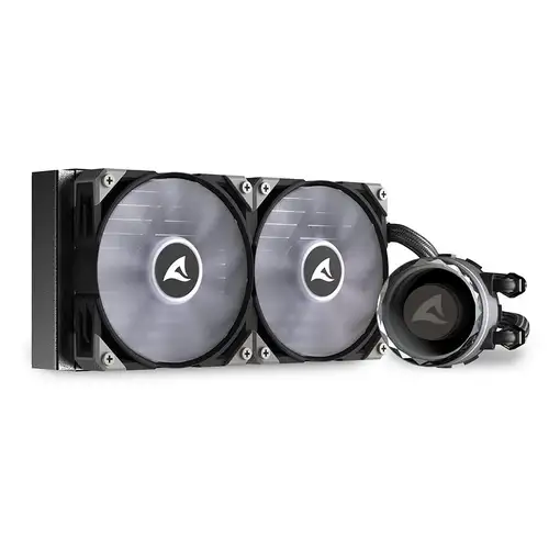 Sharkoon S80 RGB Carcasa del ordenador, Procesador Sistema de refrigeración líquid