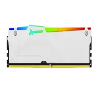 Kingston Technology FURY Beast 32GB 6000MT/s DDR5 CL36 DIMM (Kits de 2) White RGB