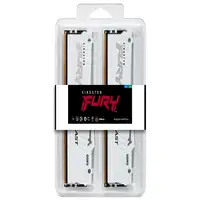 Kingston Technology FURY Beast 32GB 6000MT/s DDR5 CL36 DIMM (Kits de 2) White RGB