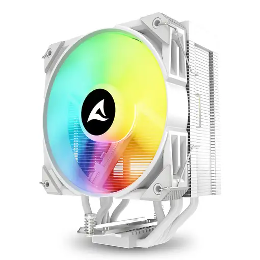 Sharkoon A50 RGB Procesador Refrigerador de aire 12 cm Blanco 1 pieza(s)