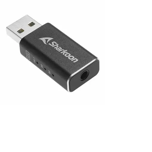 Sharkoon DAC Pro S tarjeta y adaptador de interfaz Interno 3ˌ5 mm
