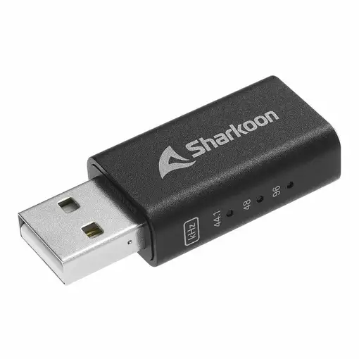 Sharkoon DAC Pro S tarjeta y adaptador de interfaz Interno 3ˌ5 mm