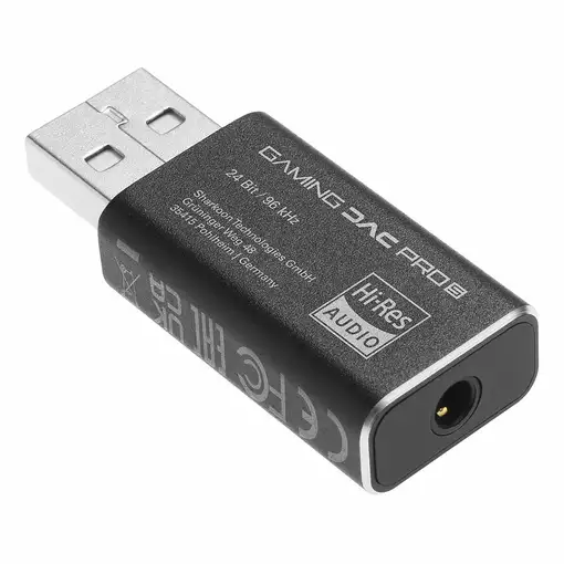 Sharkoon DAC Pro S tarjeta y adaptador de interfaz Interno 3ˌ5 mm