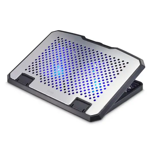 Hama Aluminium almohadilla fría 39,6 cm (15.6") Negro