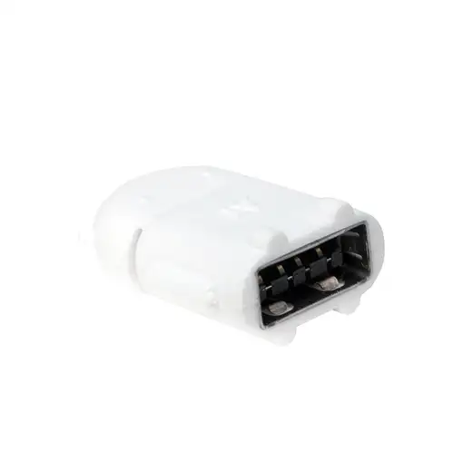 LogiLink AA0063 cambiador de género para cable Micro-USB-OTG USB 2.0 Blanco