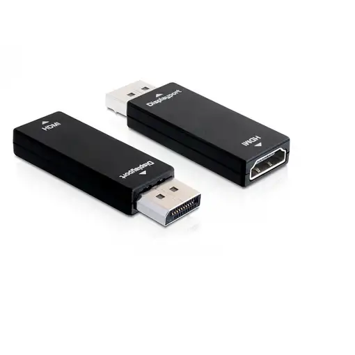 DeLOCK 65258 cambiador de género para cable Displayport 1.1 HDMI Negro