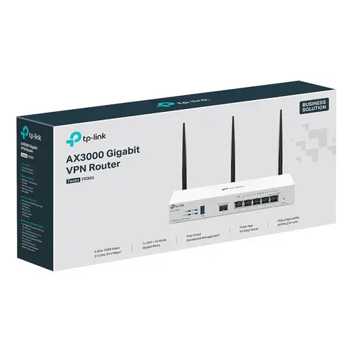 TP-Link FESTA FR365 router inalámbrico Gigabit Ethernet Dual-band (2.4GHz + 5GHz o