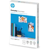 HP Papel fotográfico Everyday, brillante, 200 g/m2, 10 x 15 cm (101 x 152 mm), 100