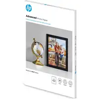 HP Papel fotográfico Advances, brillante, 250 g/m2, A4 (210 x 297 mm), 25 hojas