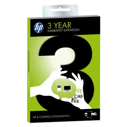 HP 3 Year Care Pack w/Pickup and Return Support for Consumer Desktops and Notebook
