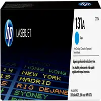HP Cartucho de tóner original LaserJet 131A cian