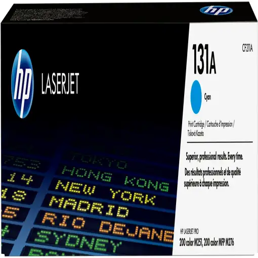 HP Cartucho de tóner original LaserJet 131A cian