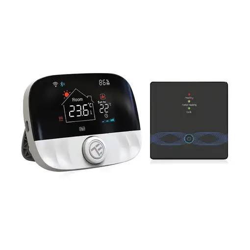 Termostato de ambiente Tellur Smart WiFi, TSH02, negro