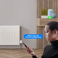 Tellur Smart WiFi Válvula termostática de radiador RVSH1, LED, blanco