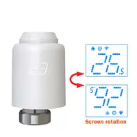 Tellur Smart WiFi Válvula termostática de radiador RVSH1, LED, blanco