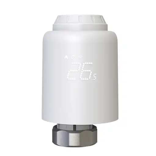 Tellur Smart WiFi Válvula termostática de radiador RVSH1, LED, blanco