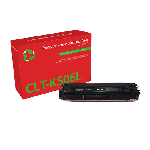 Everyday Tóner ™ Negro remanufacturado de Xerox es compatible con Samsung CLT-K506 Everyday Tóner ™ Negro remanufacturado de Xerox es compatible con Samsung CLT-K506
