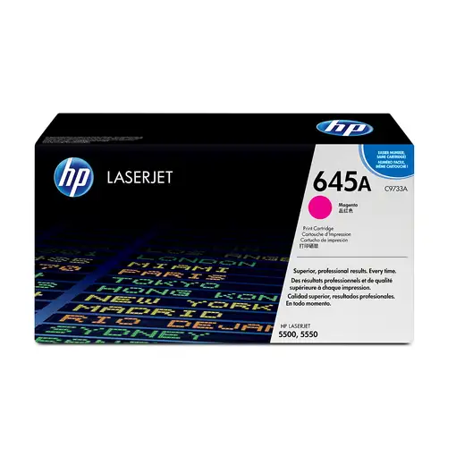 HP Cartucho de tóner original LaserJet 645A magenta