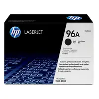 HP 96A Black Original LaserJet Toner Cartridge cartucho de tóner 1 pieza(s) Negro