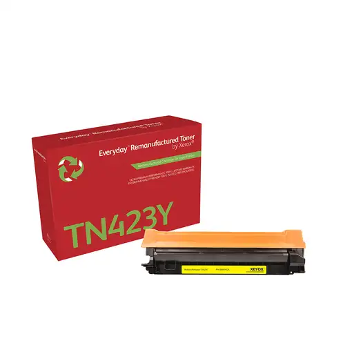 Everyday Tóner ™ Amarillo remanufacturado de Xerox es compatible con Brother TN423
