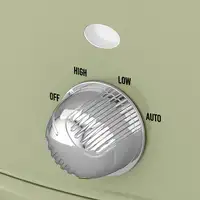 Retro Olla Cocción Lenta, 6,5L, Recipiente Extraíble, Swam, SF17031GNEU