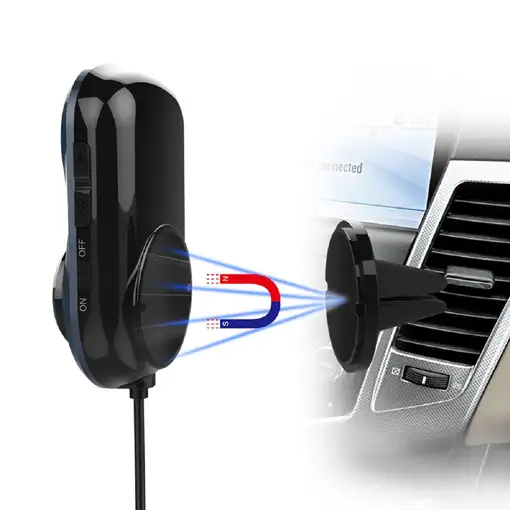 Transmisor FM Bluetooth para coche Tellur FMT-B4, negro